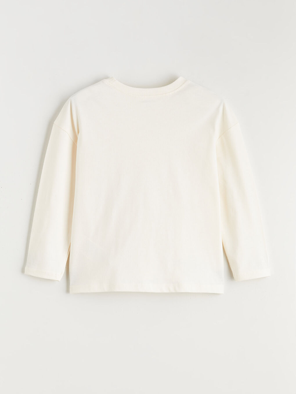 Bej Sevimli Ayı Baskılı Erkek Çocuk Tişört-1