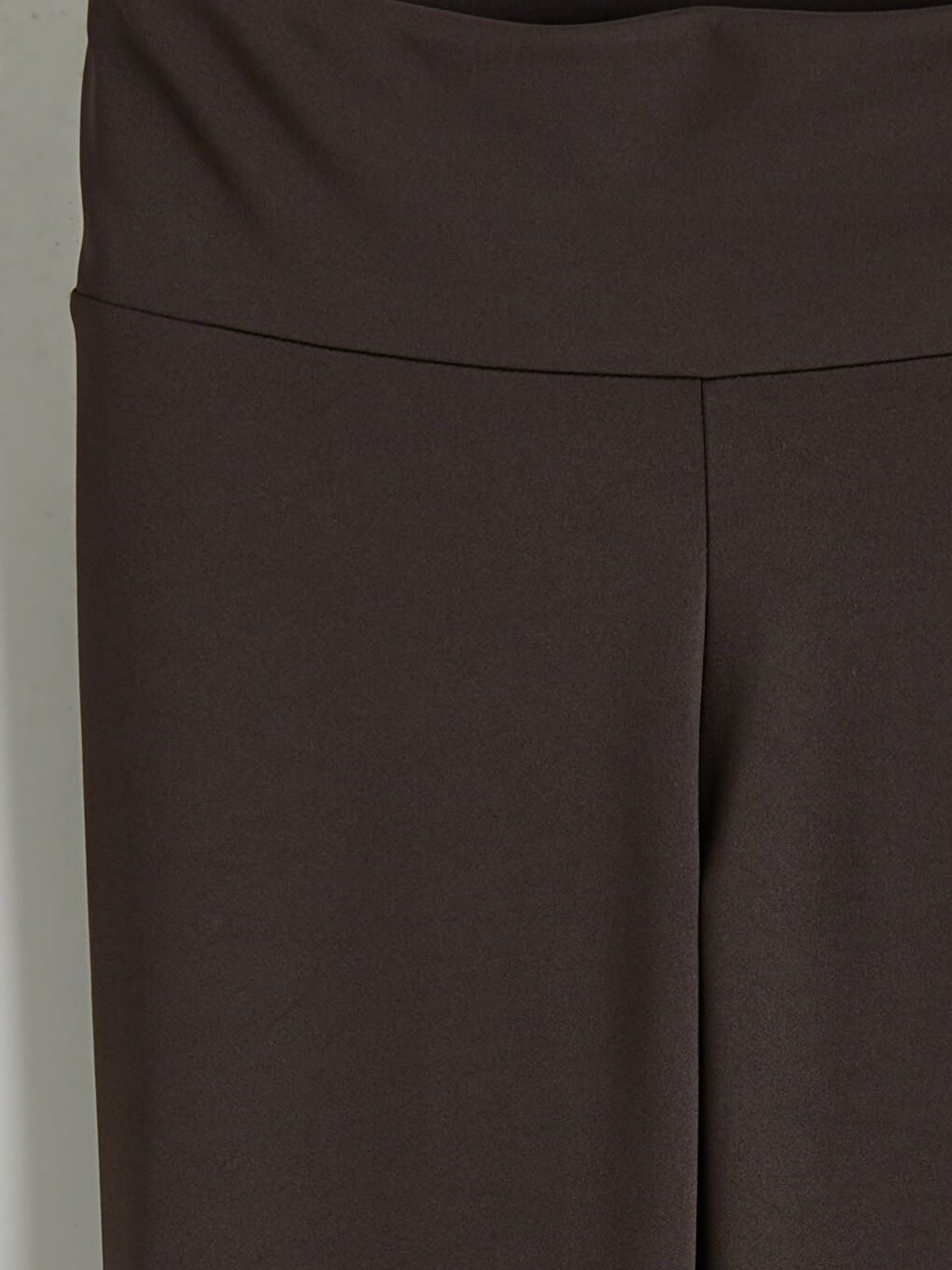 Kahverengi Yüksek Bel Toparlayıcı Kadın Spor Tayt-5