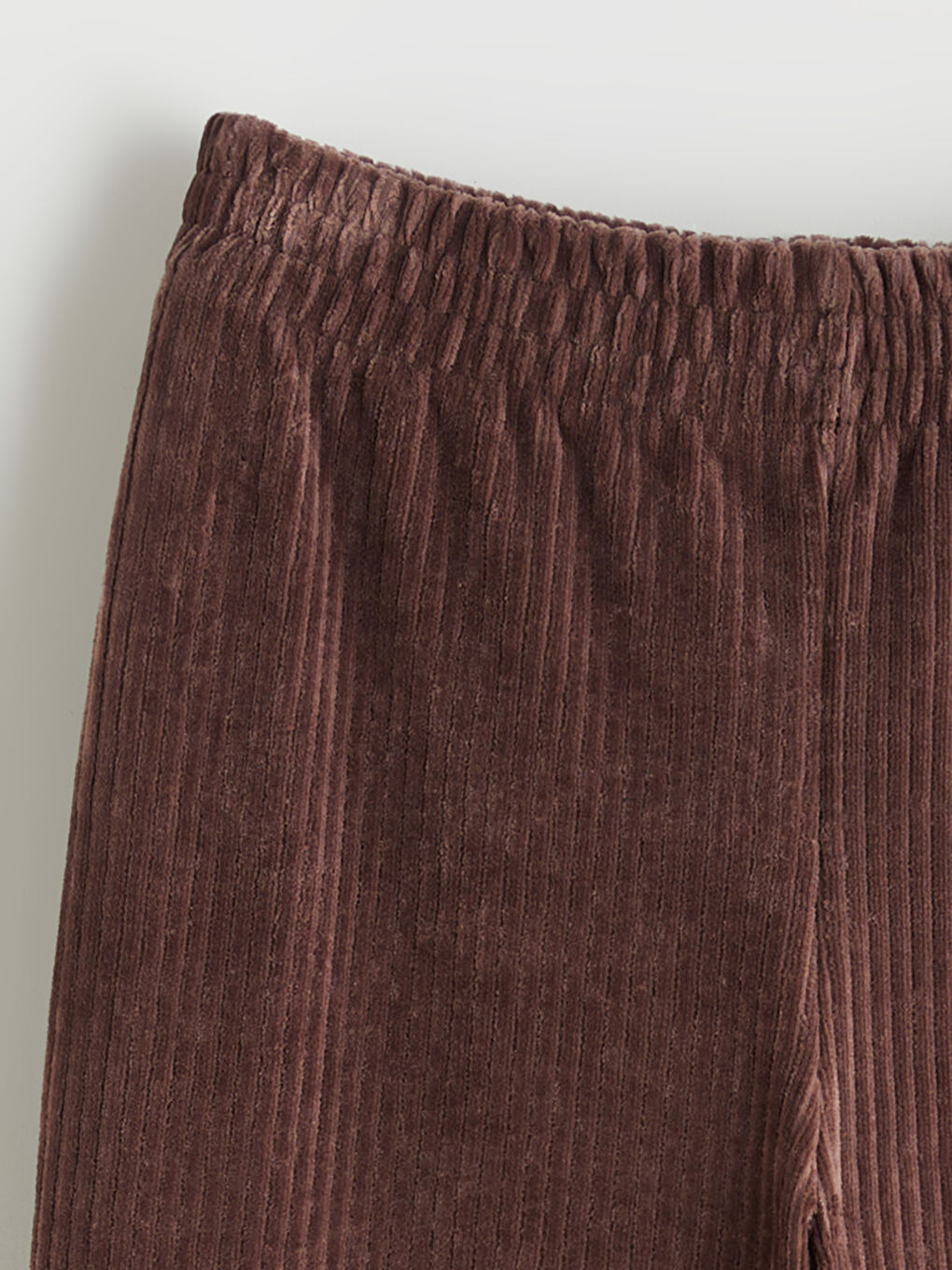 Бархатные спортивные штаны для девочек с эластичным поясом-1