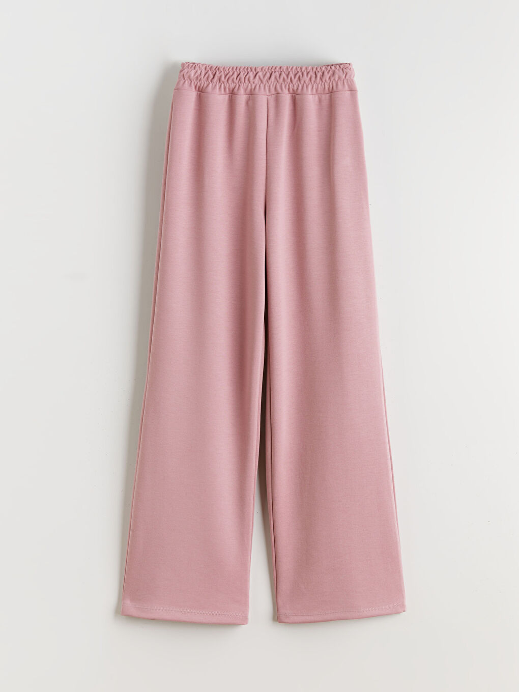 Lila Beli Lastikli Kız Çocuk Eşofman Altı-1