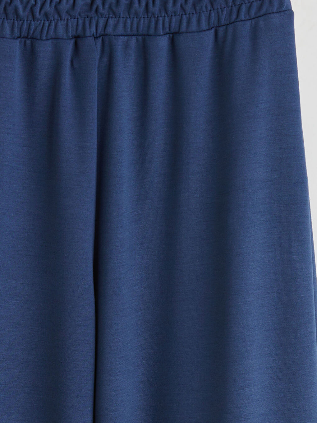 İndigo Beli Lastikli Kız Çocuk Eşofman Altı-3