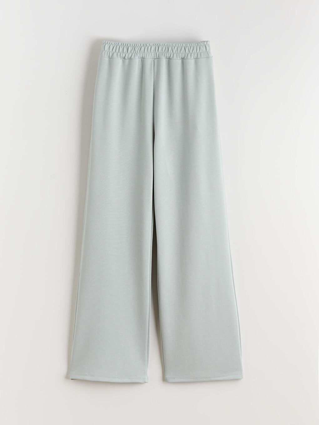 Yeşil Beli Lastikli Kız Çocuk Eşofman Altı-1