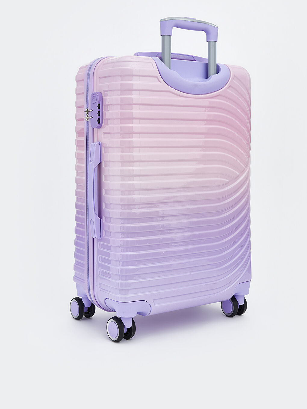 Karışık Kilit Detaylı Büyük Boy Valiz-1