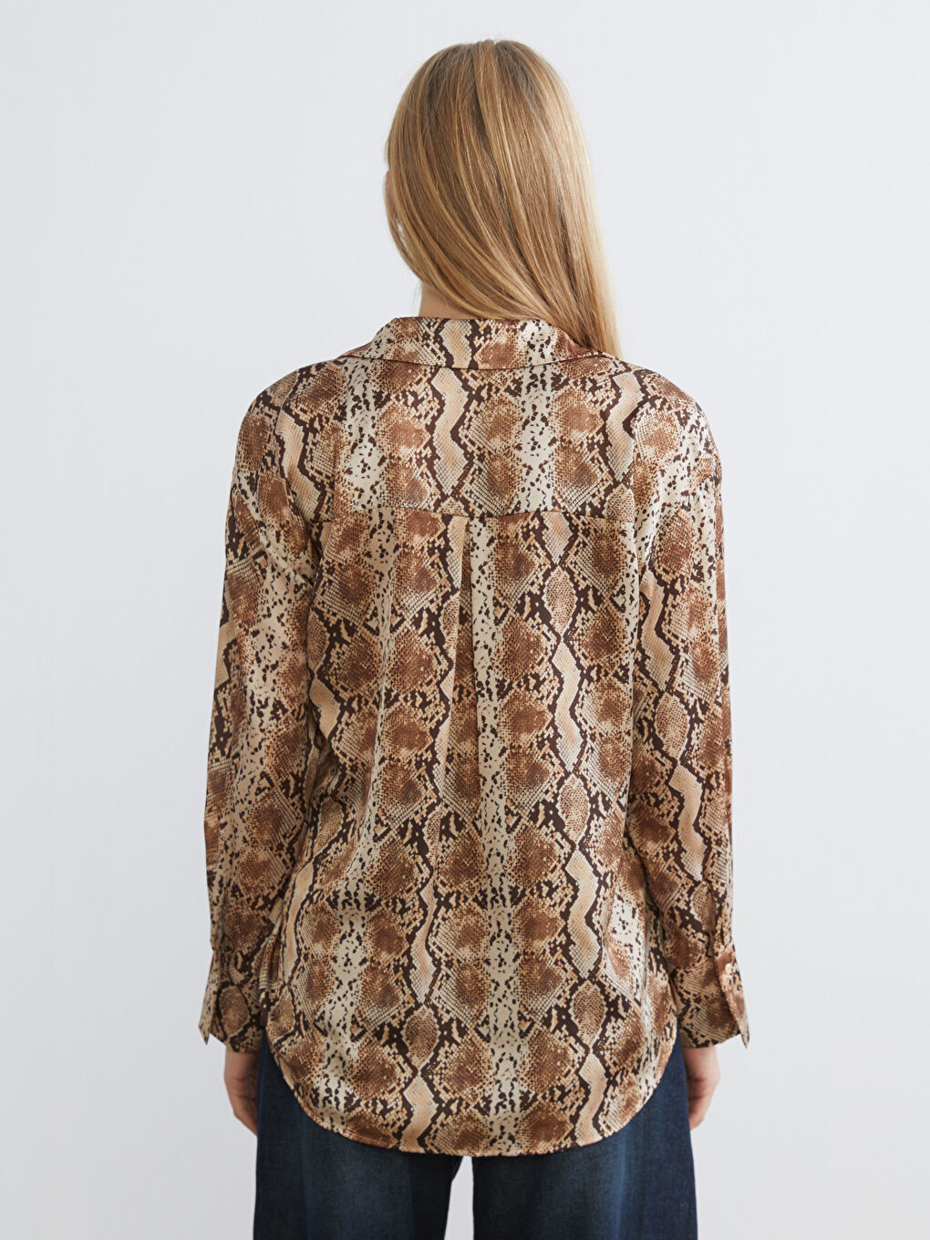Patterned Women's Shirt-3