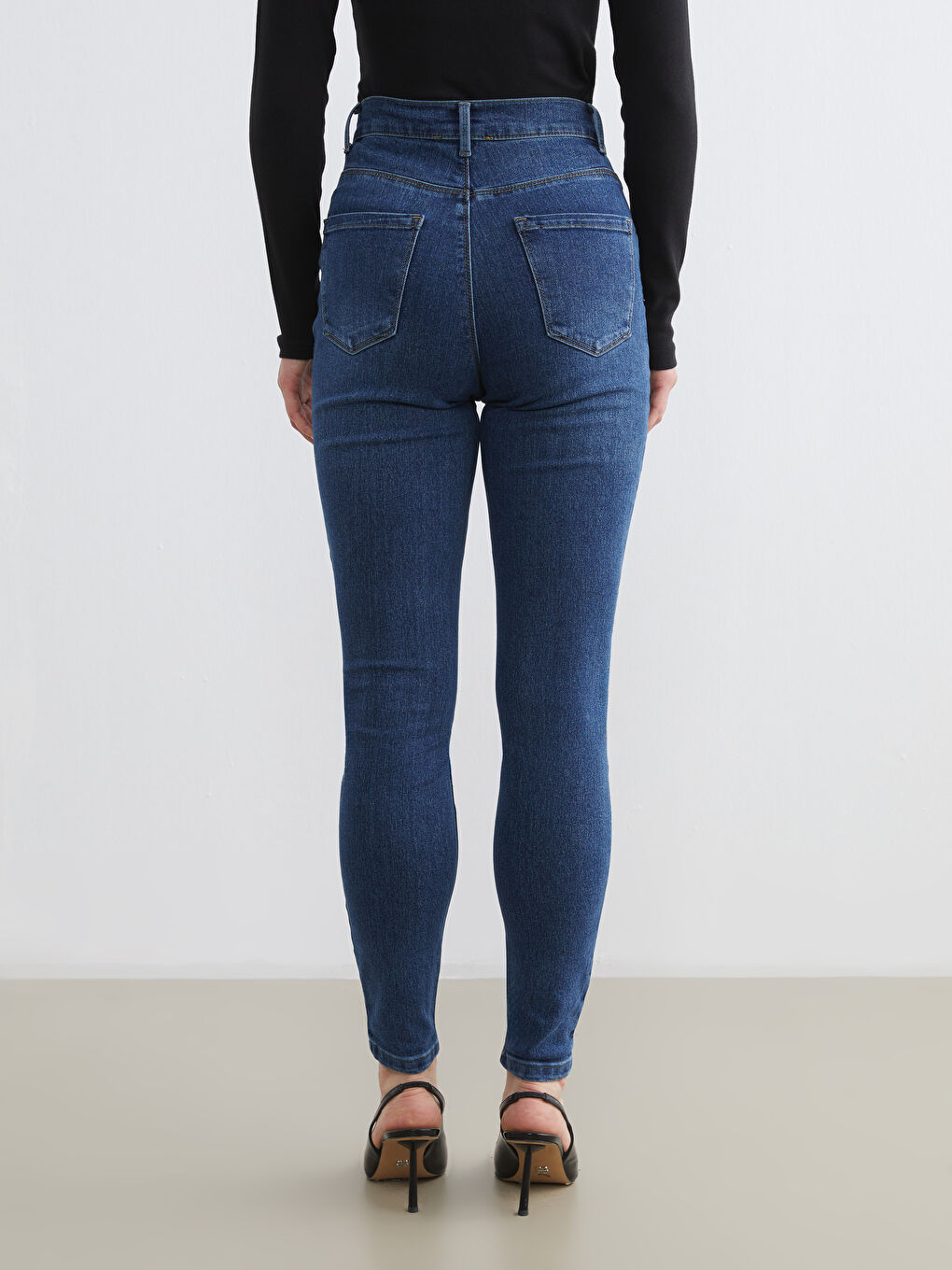 İndigo Mercury Skinny Fit Kadın Jean Pantolon-6
