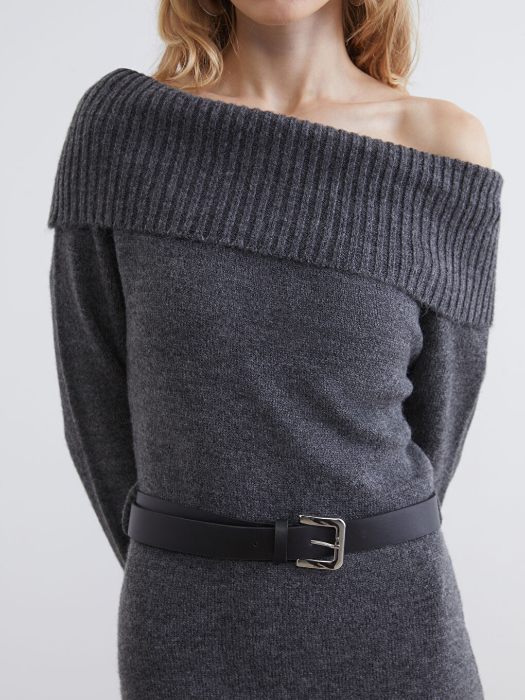 ქალი ანტრაციტი კაბა-2