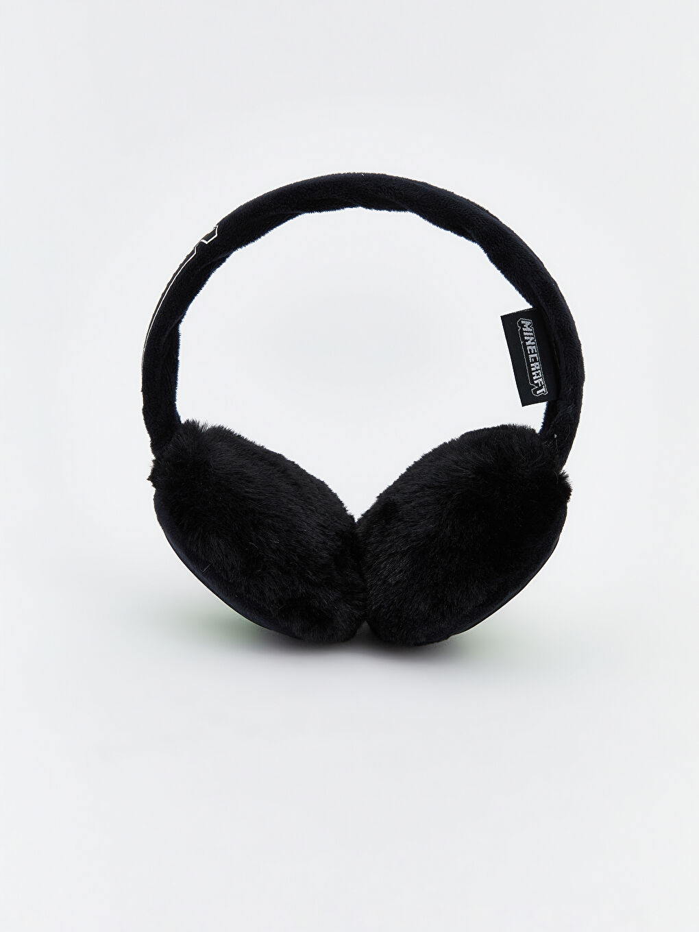 Siyah Minecraft Baskılı Erkek Çocuk Kulaklık-1