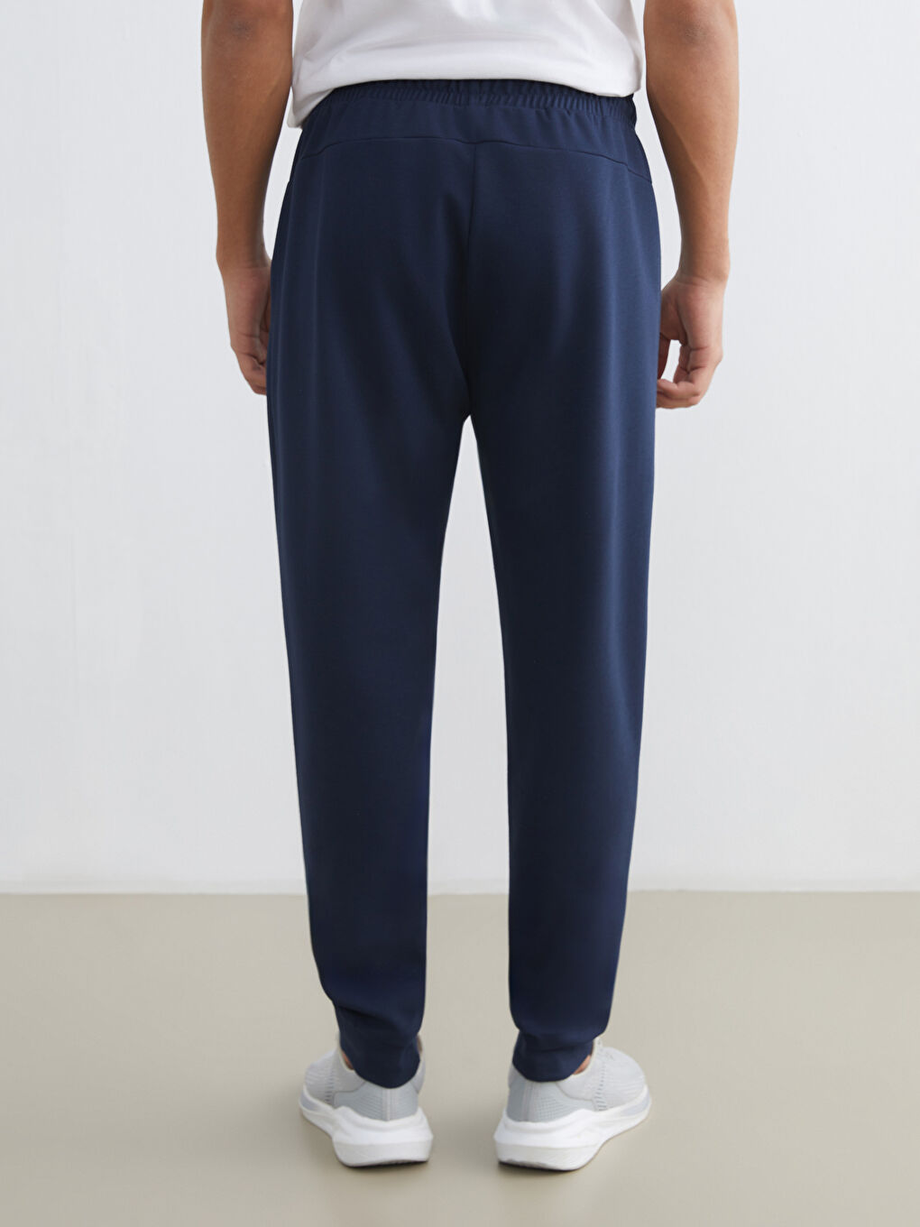 Lacivert Standart Kalıp Erkek Jogger Eşofman Altı-3