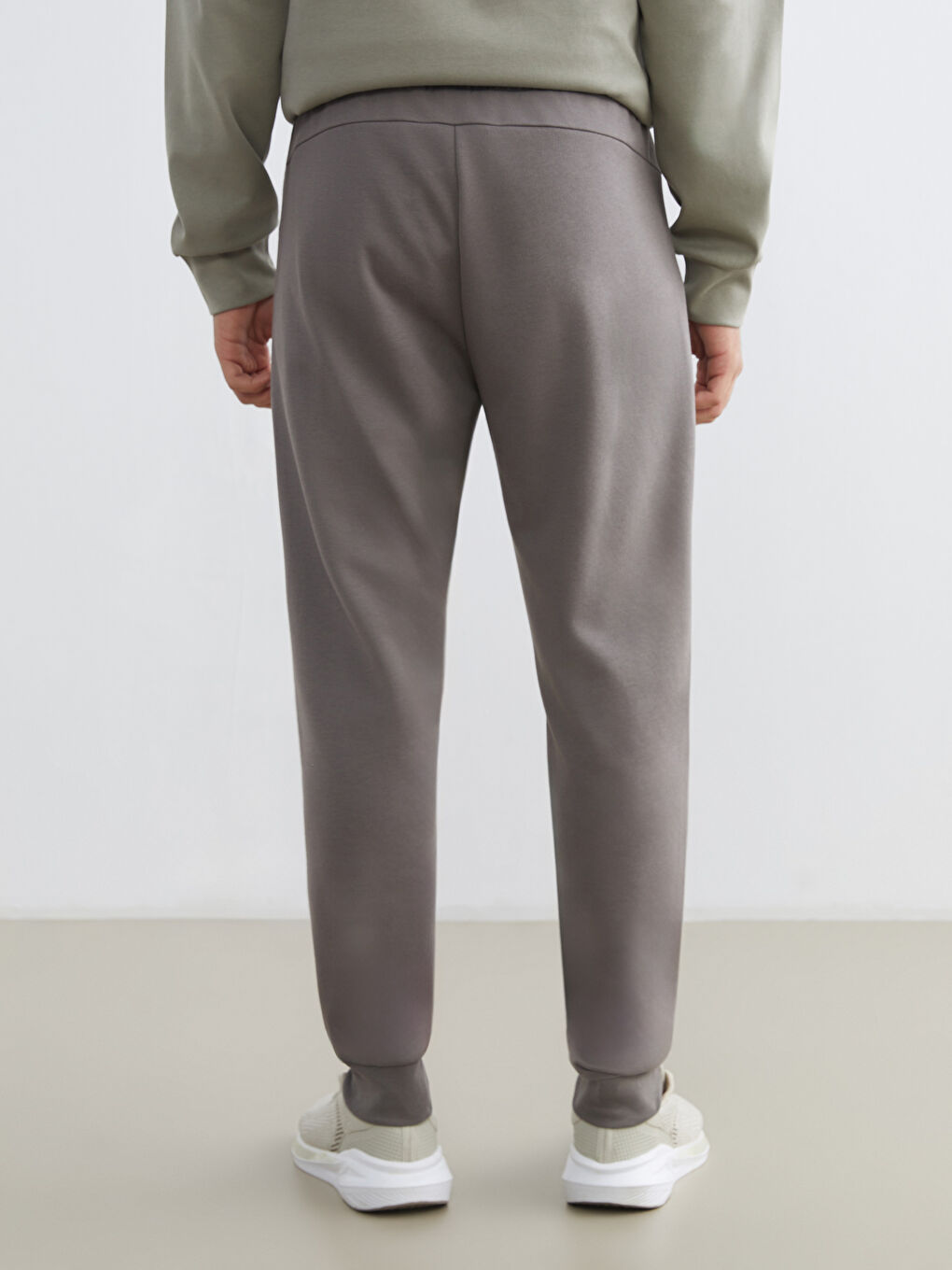 Kahverengi Standart Kalıp Erkek Jogger Eşofman Altı-3