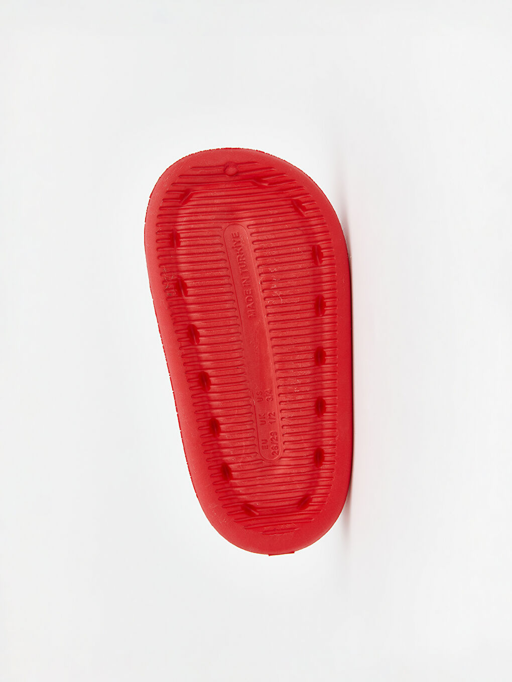 Kırmızı Lilo ve Stitch Baskılı Kız Bebek Ev Ayakkabısı-3