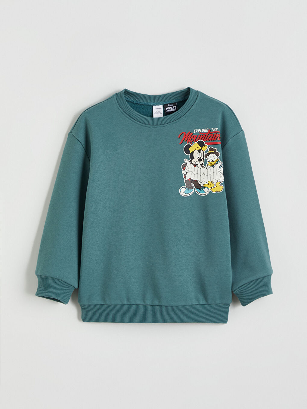 Mickey Mouse Printed Boys' Sweatshirt-3