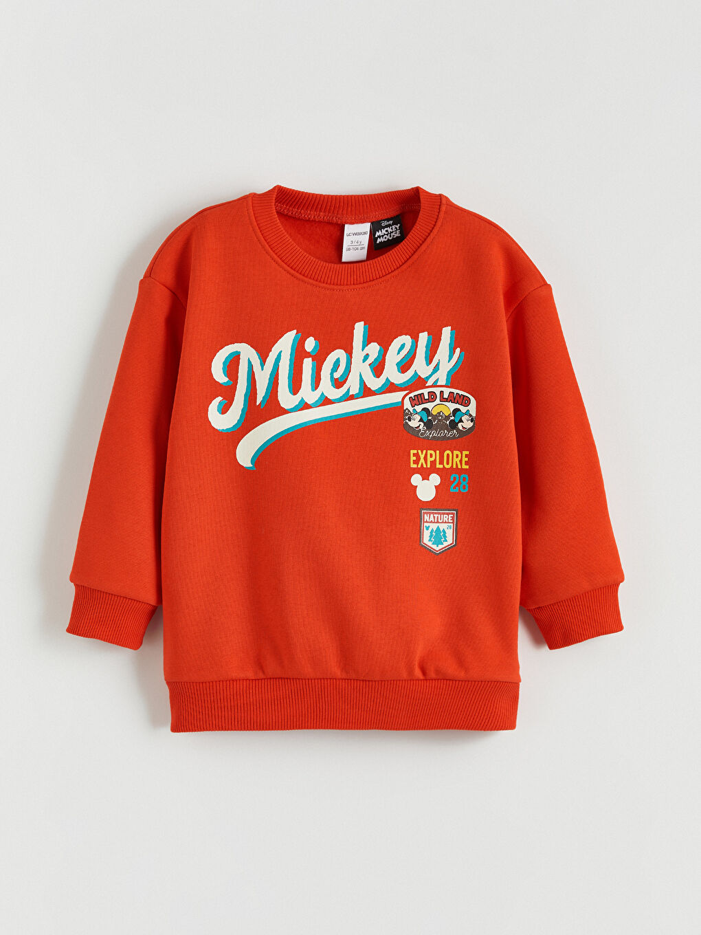 Mickey Mouse Printed Boys' Sweatshirt-2