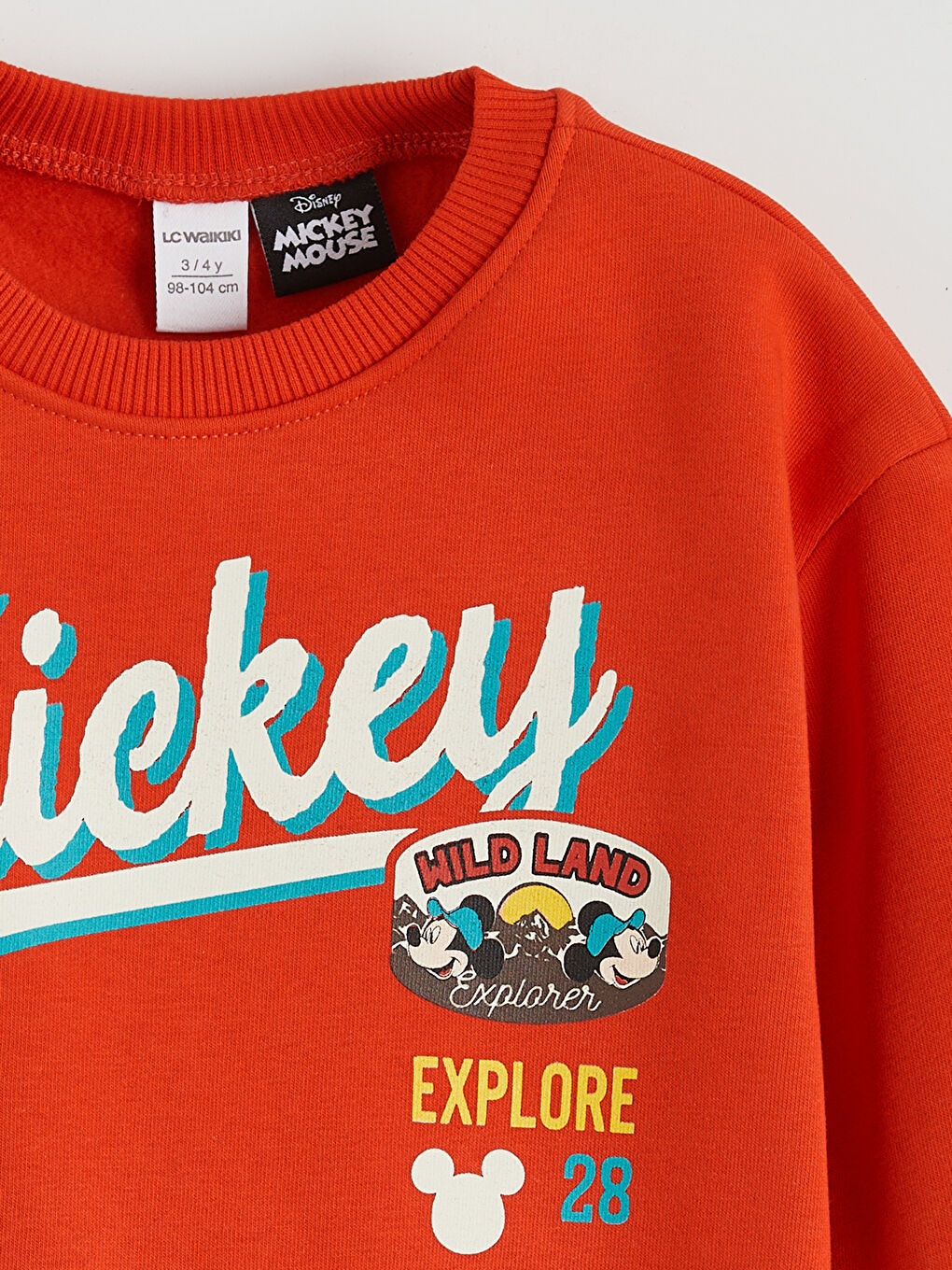 Mickey Mouse Printed Boys' Sweatshirt-3