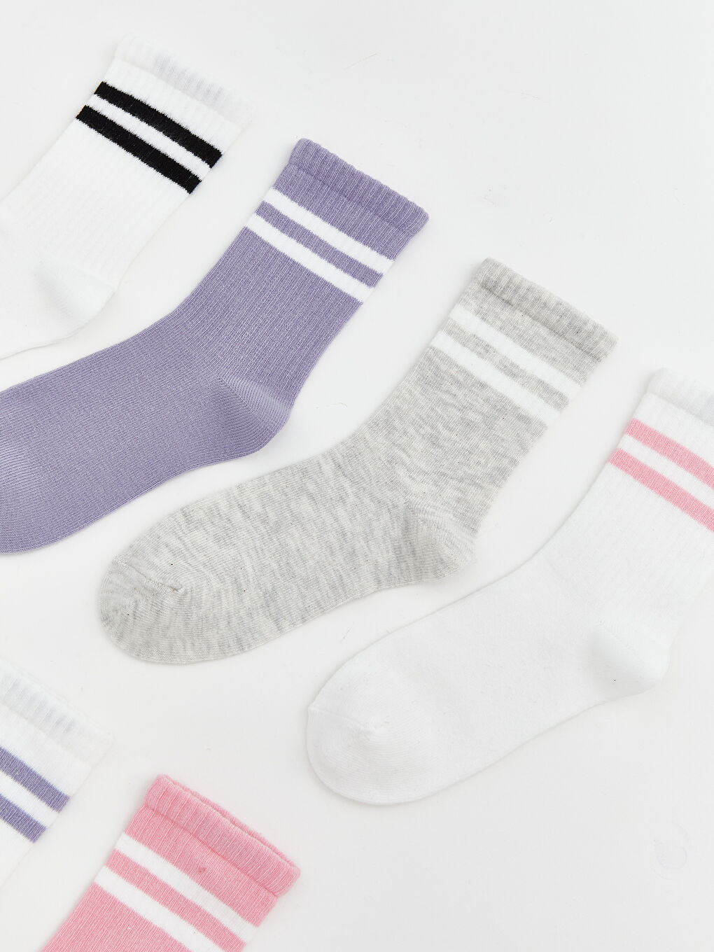 Girl LILAC Ankle Socks-1