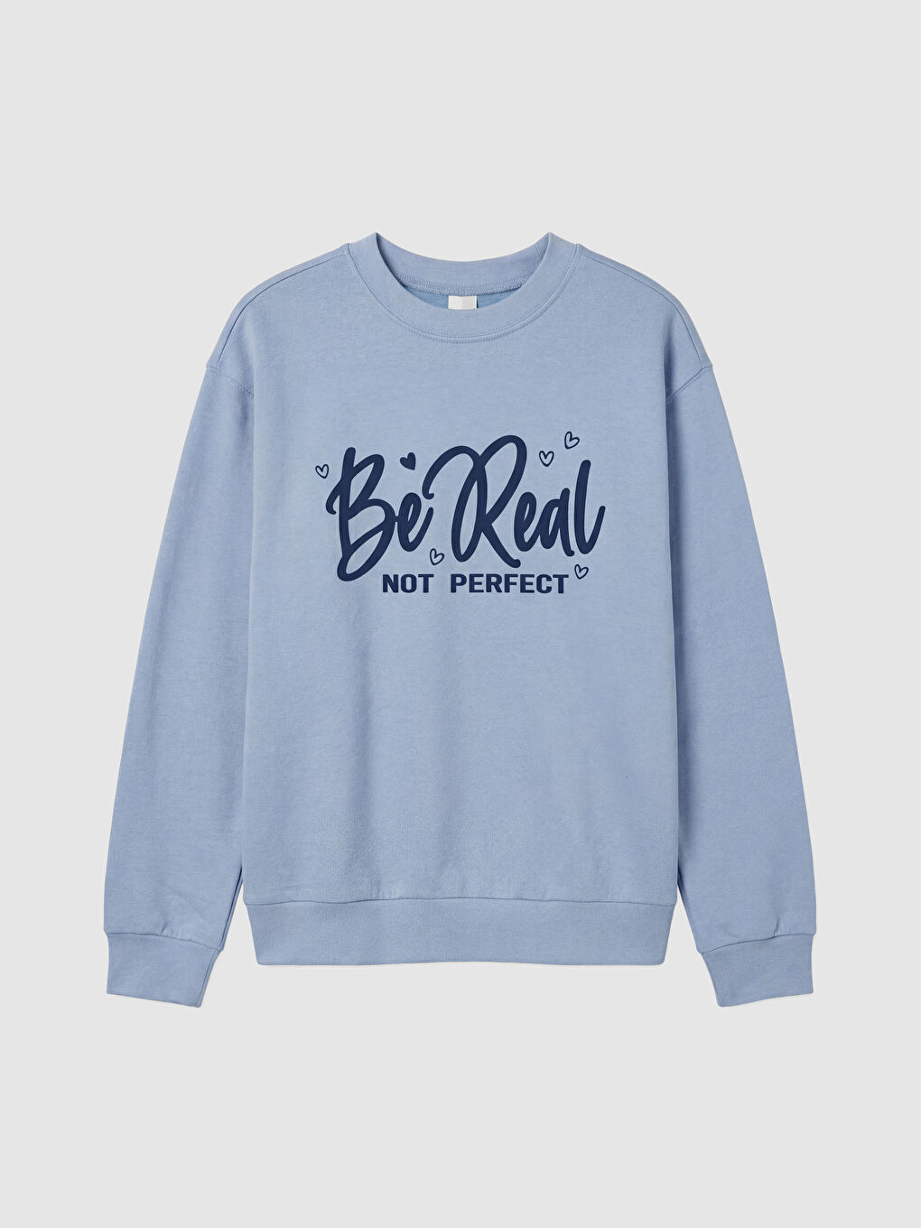 Printed Thick Girls' Sweatshirt