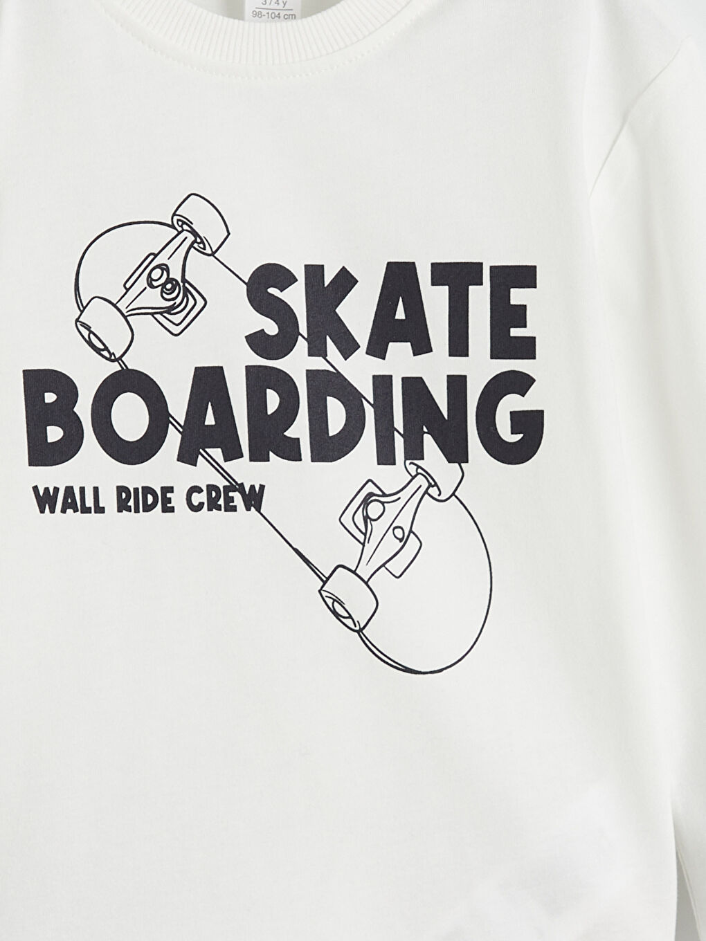 Ekru Baskılı Erkek Çocuk Takım 3'lü-8