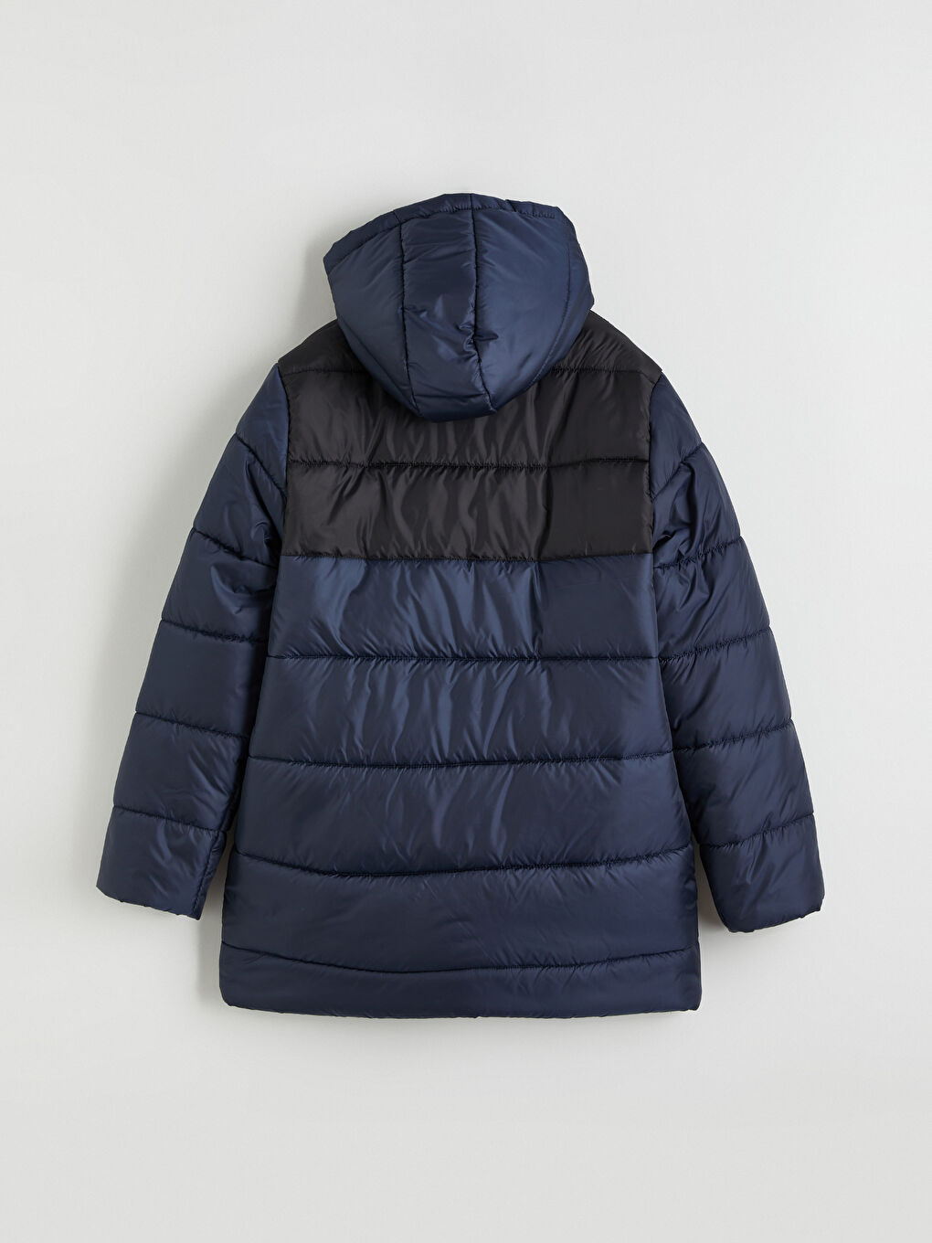 Lacivert Su İtici Erkek Çocuk Şişme Mont-3