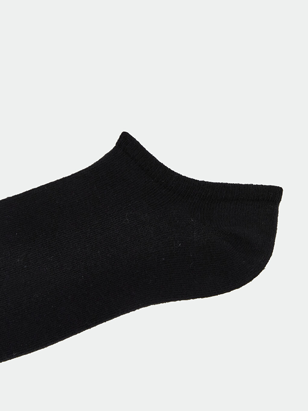 Siyah Erkek Sneaker Çorap 10'lu-1