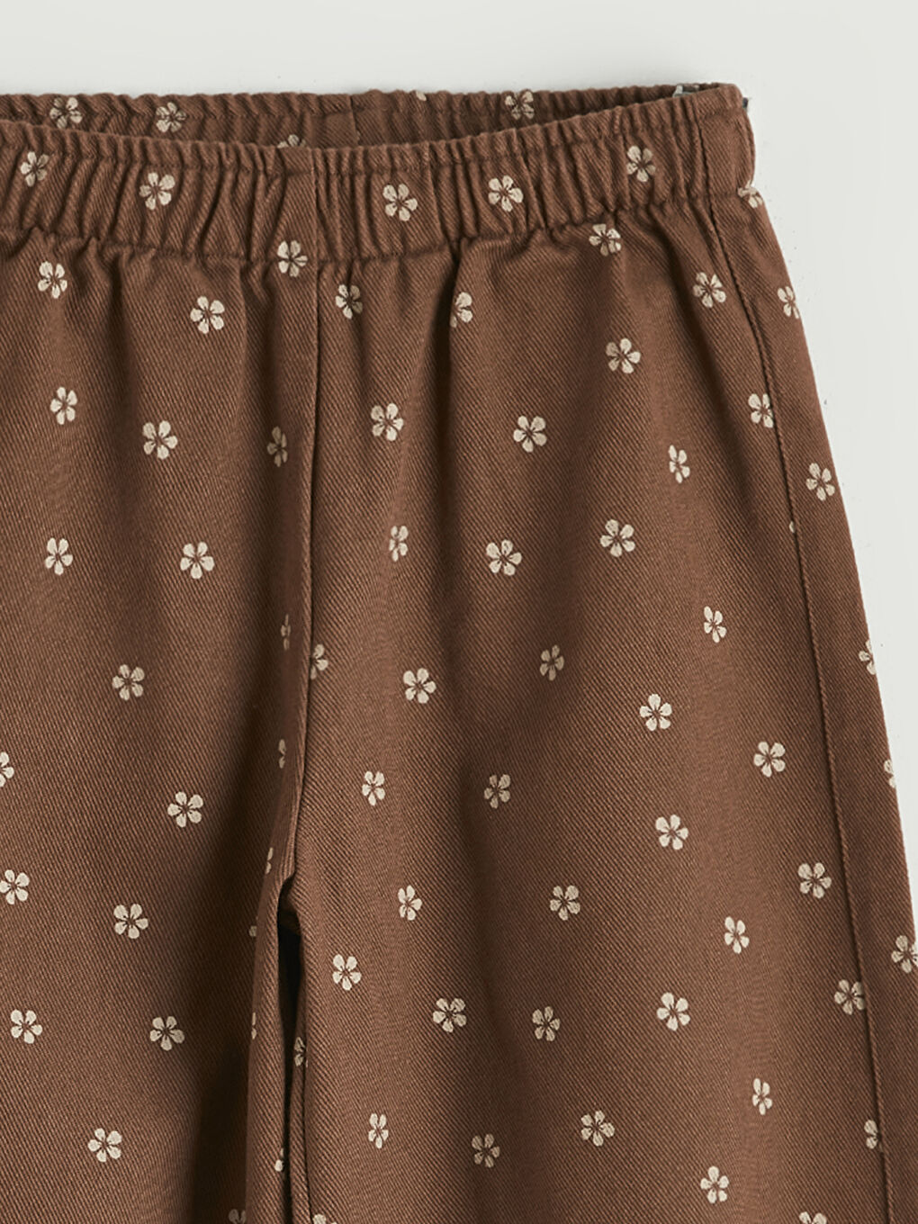 Kahverengi Kız Çocuk Bluz ve Jogger Pantolon 2'li-6