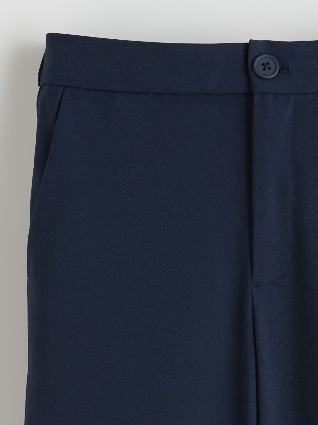 Lacivert Havuç Kesim Kadın Pantolon-5