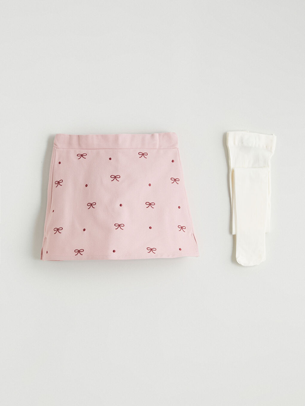 Қыздар қызғылт Шорты-белдемше