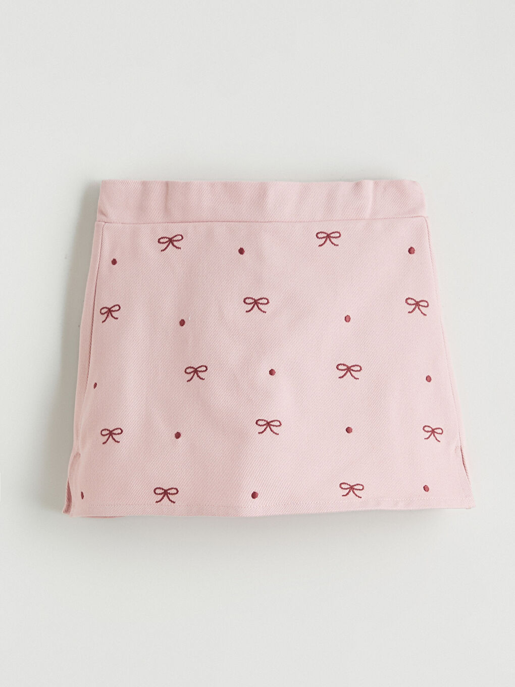 Қыздар қызғылт Шорты-белдемше-1