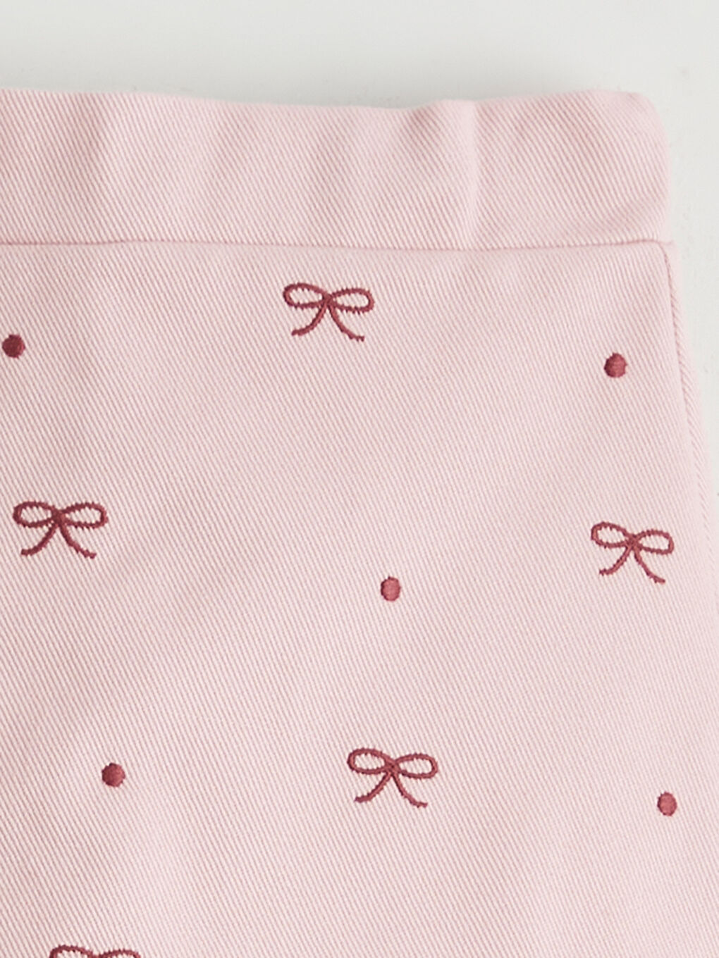 Қыздар қызғылт Шорты-белдемше-2