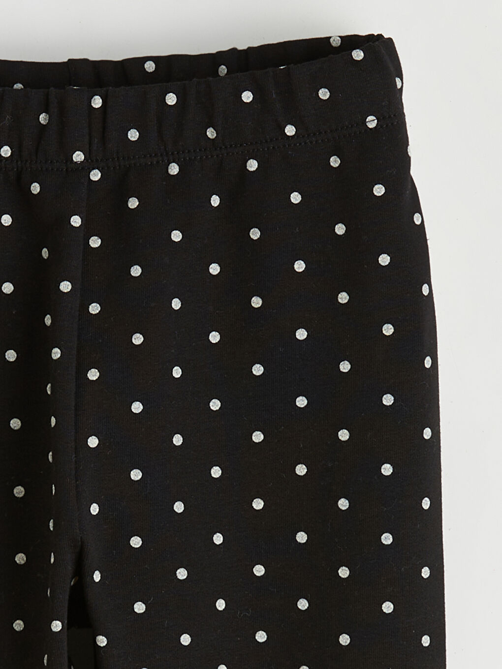 Girls' Polka Dot Leggings with Elasticated Waist-1