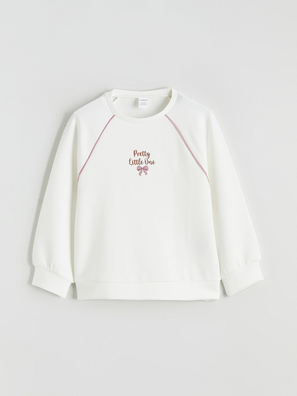 سويتشيرت بكول مدور و سروال رياضي ديال البنات-1