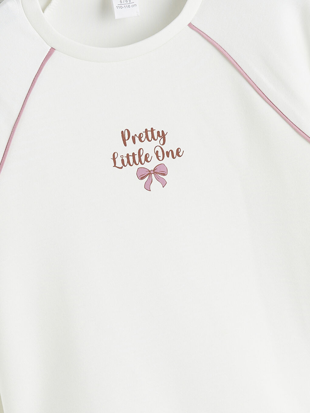 سويتشيرت بكول مدور و سروال رياضي ديال البنات-2