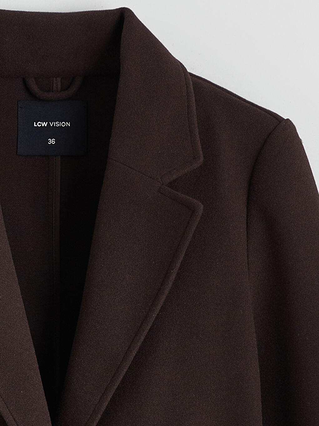 Jacket Collar Women's Cachet Overcoat-6