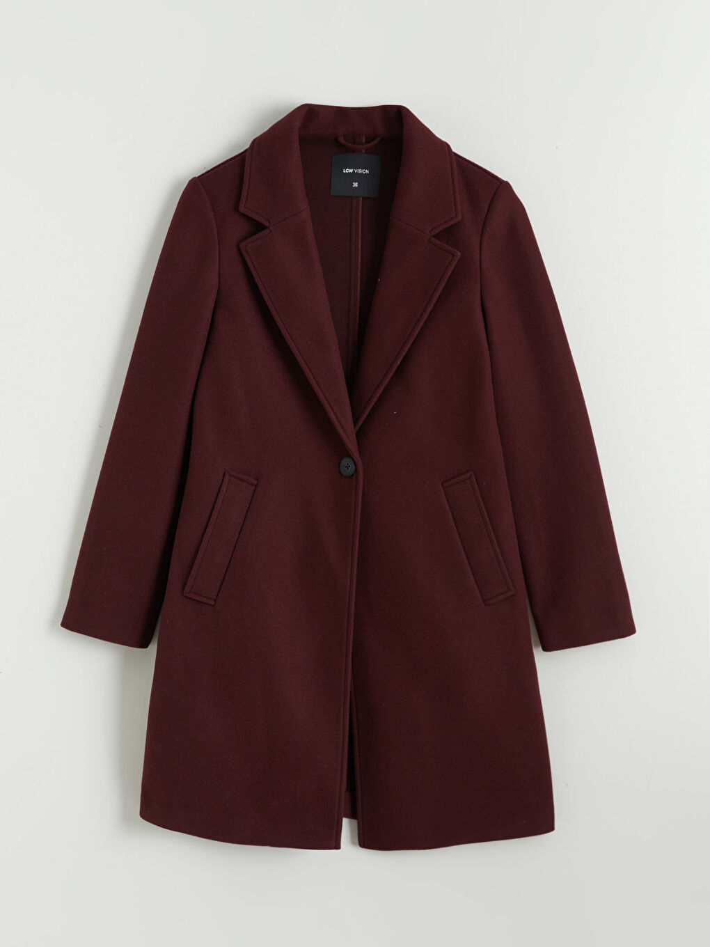 جاكيط ياقة نساء معطف كاشيت-5