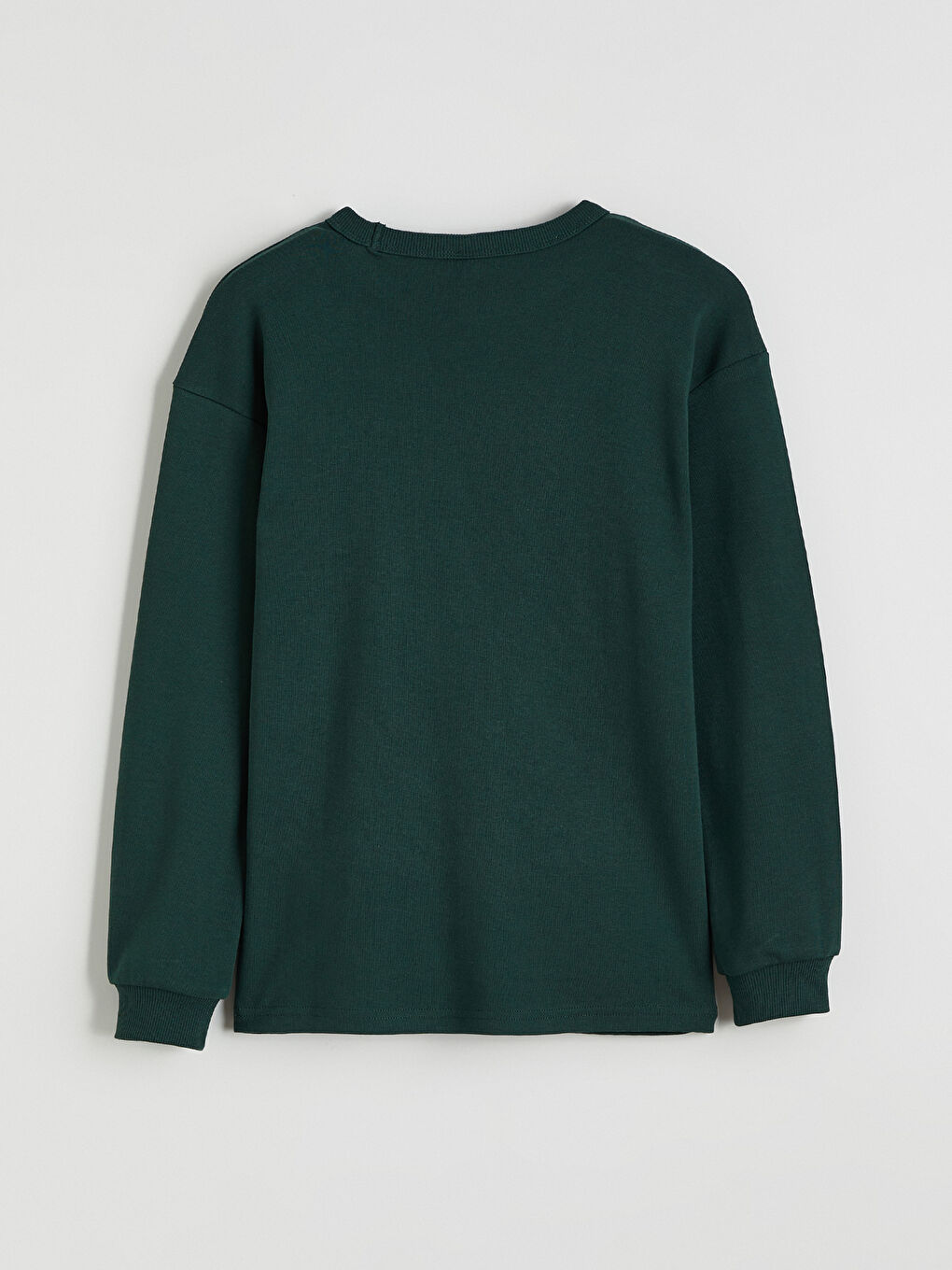 Yeşil Bisiklet Yaka Baskılı Erkek Çocuk Tişört-4