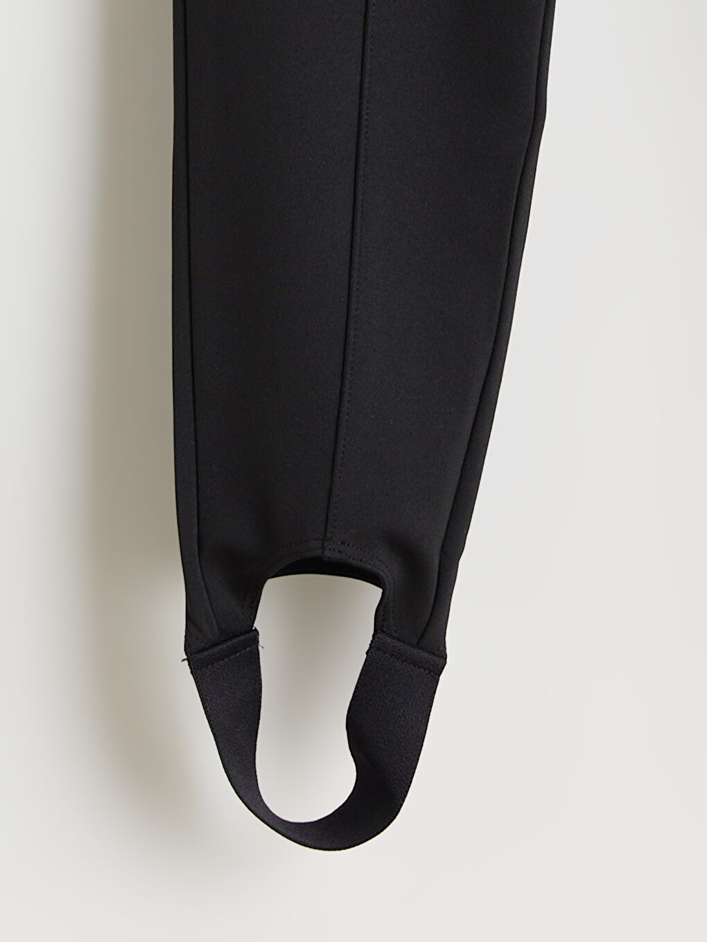 Siyah Beli Lastikli Kız Çocuk Tayt-1