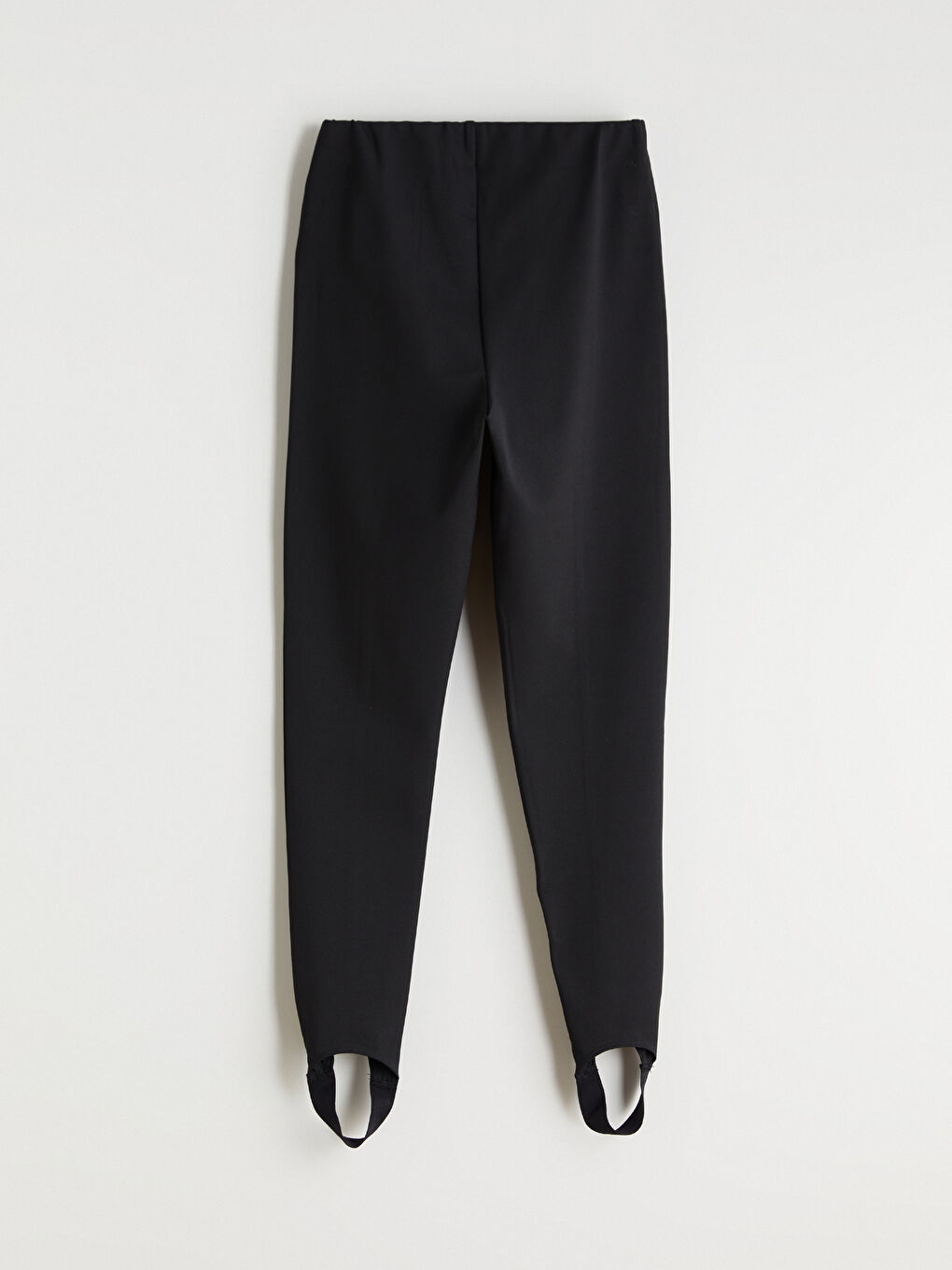 Siyah Beli Lastikli Kız Çocuk Tayt-2