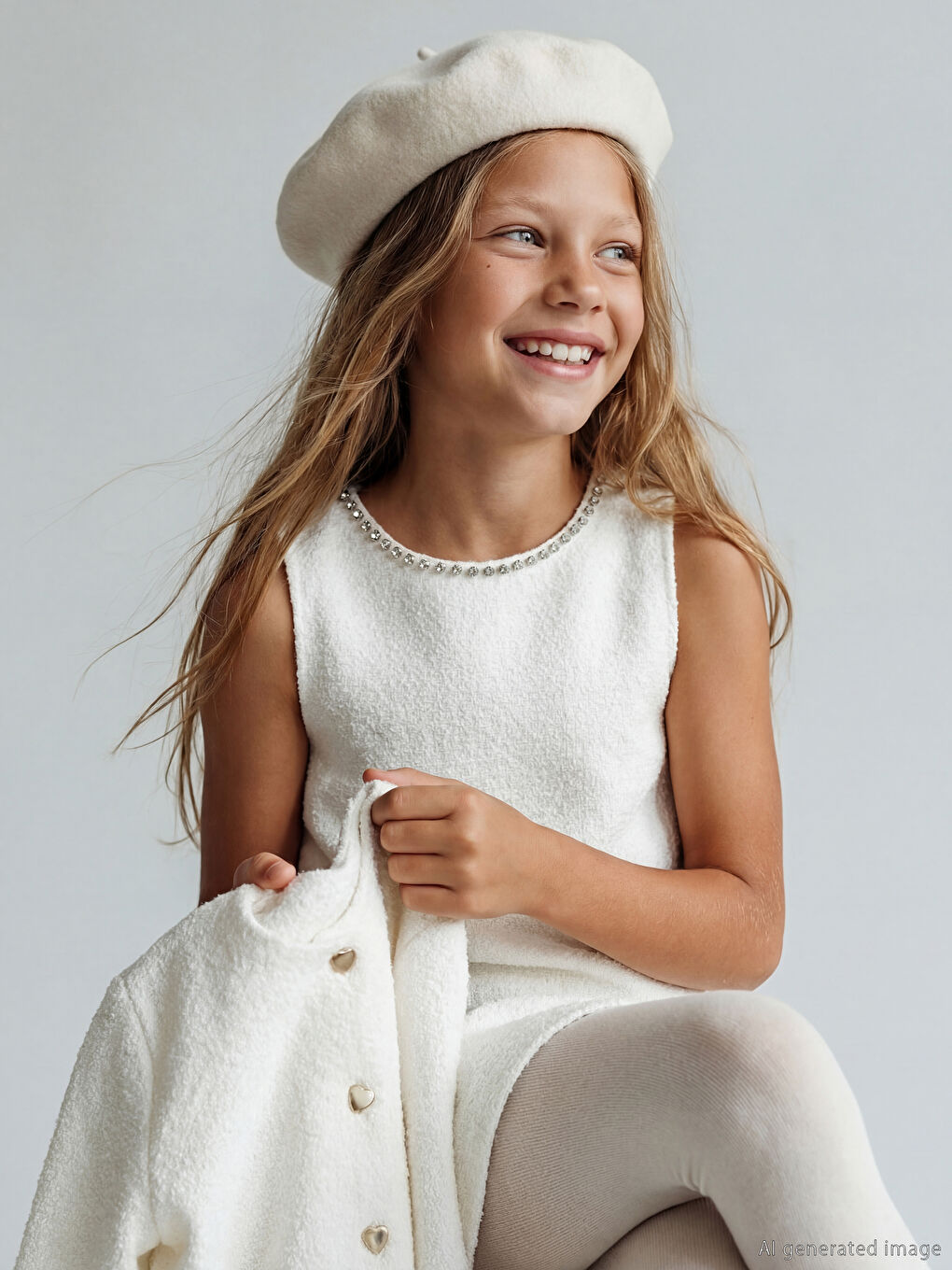 فستان أبيض فتاة-1