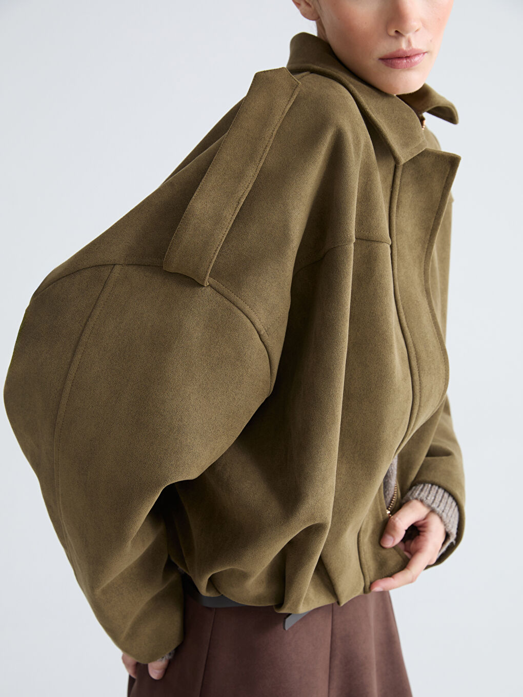 Әйелдер ХАКИ Пиджак-4