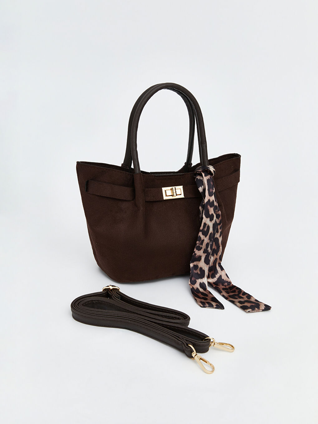 Жінка КОРИЧНЕВИЙ Сумка через плече-1