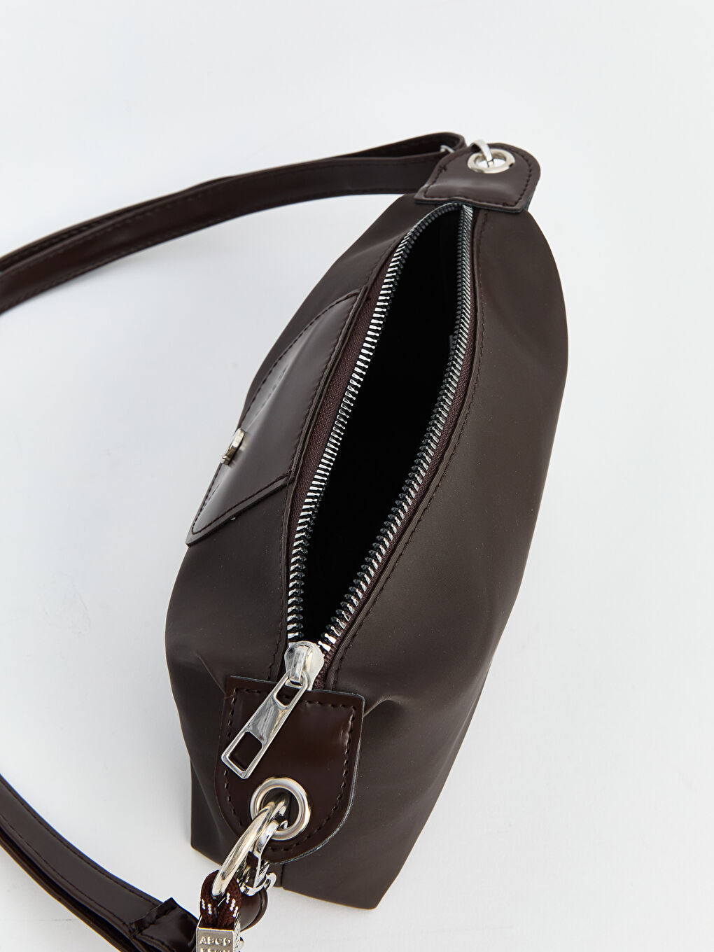 Kahverengi Deri Görünümlü Kadın Omuz Çantası-2