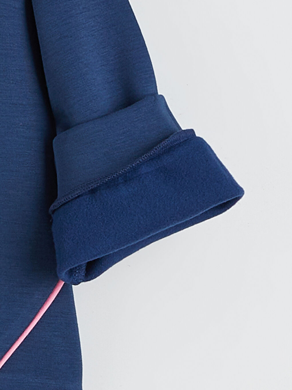 Bisiklet Yaka Kız Çocuk Sweatshirt-2