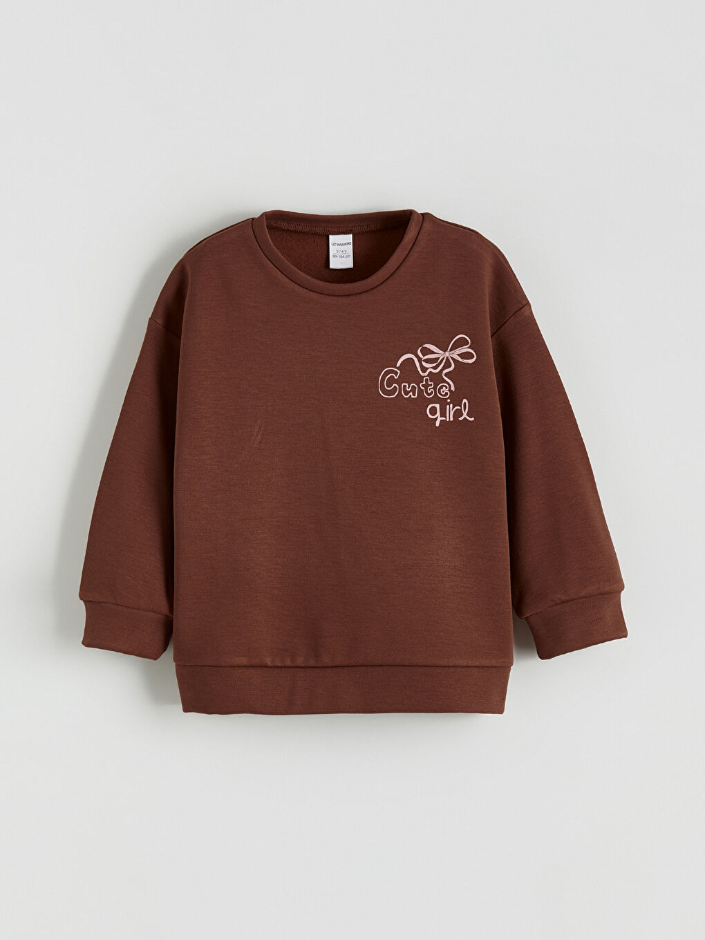 Girl BROWN Sweatshirt-1