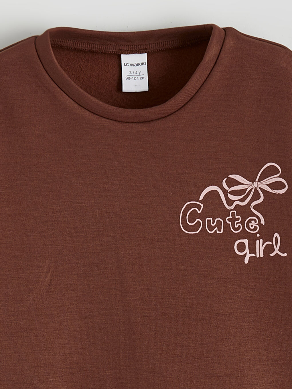 Girl BROWN Sweatshirt-2