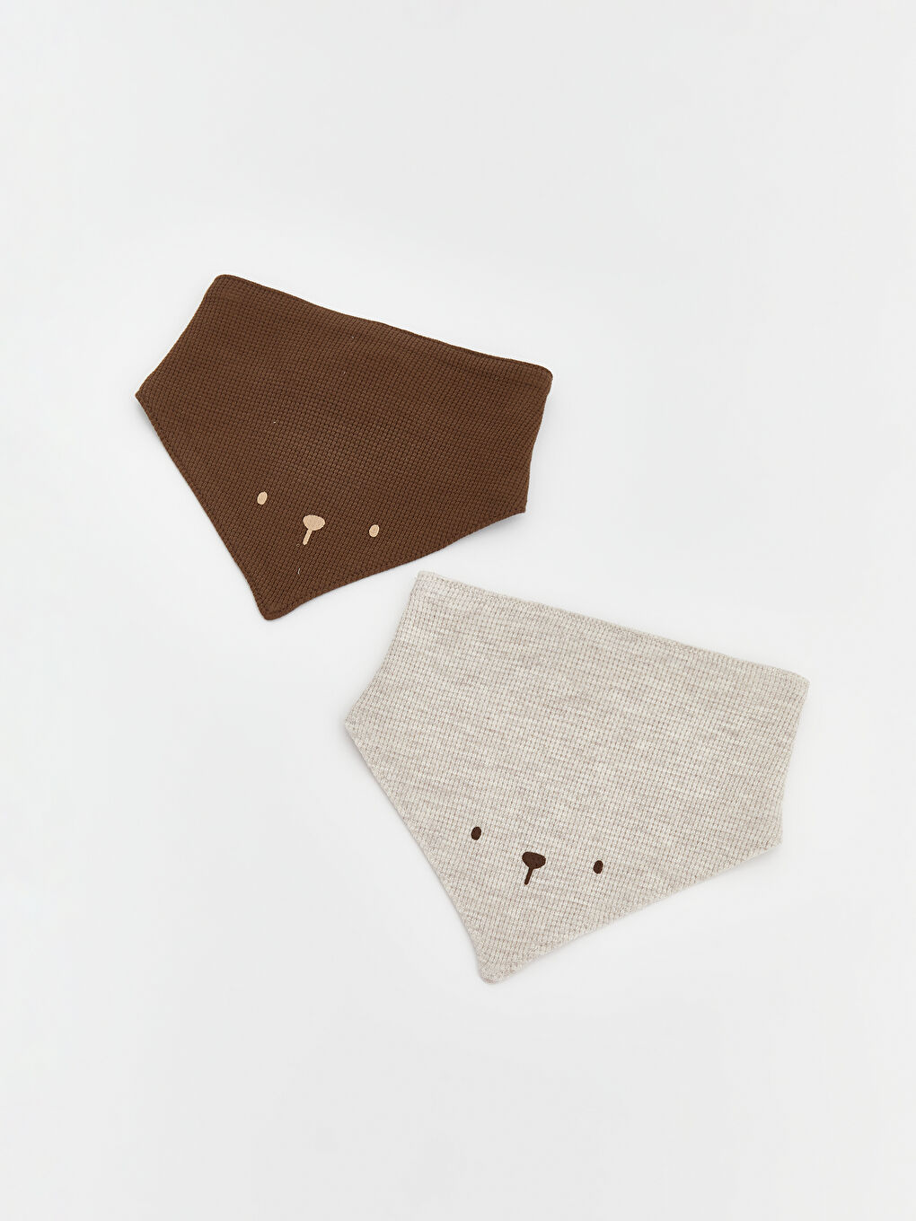 Baskılı Erkek Bebek Mama Önlüğü 2'li-1