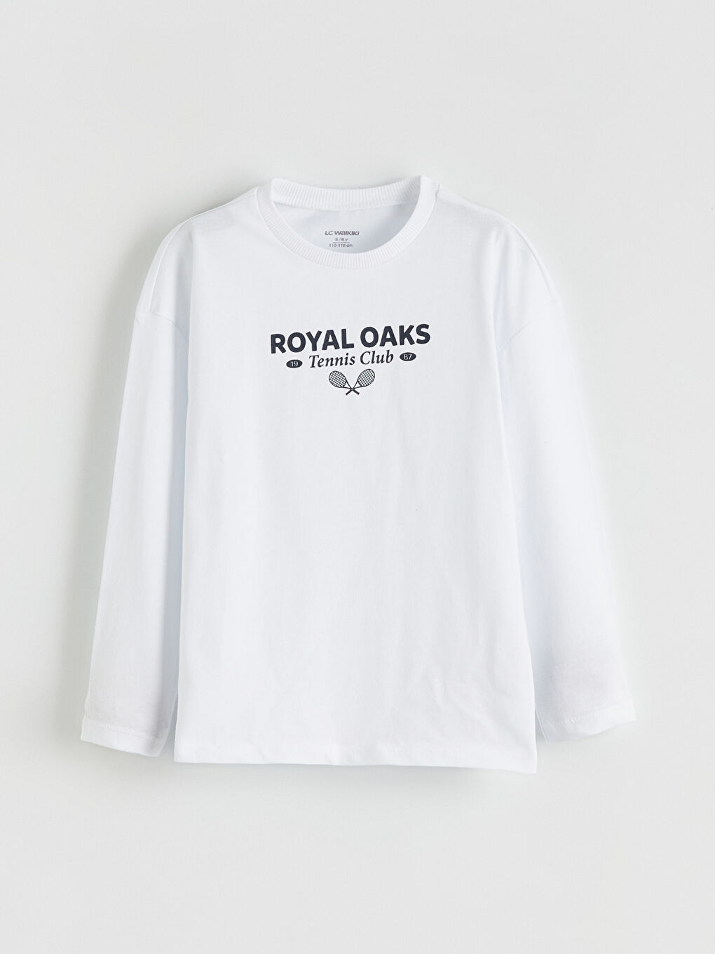 Crew Neck Printed Boys' T-Shirt