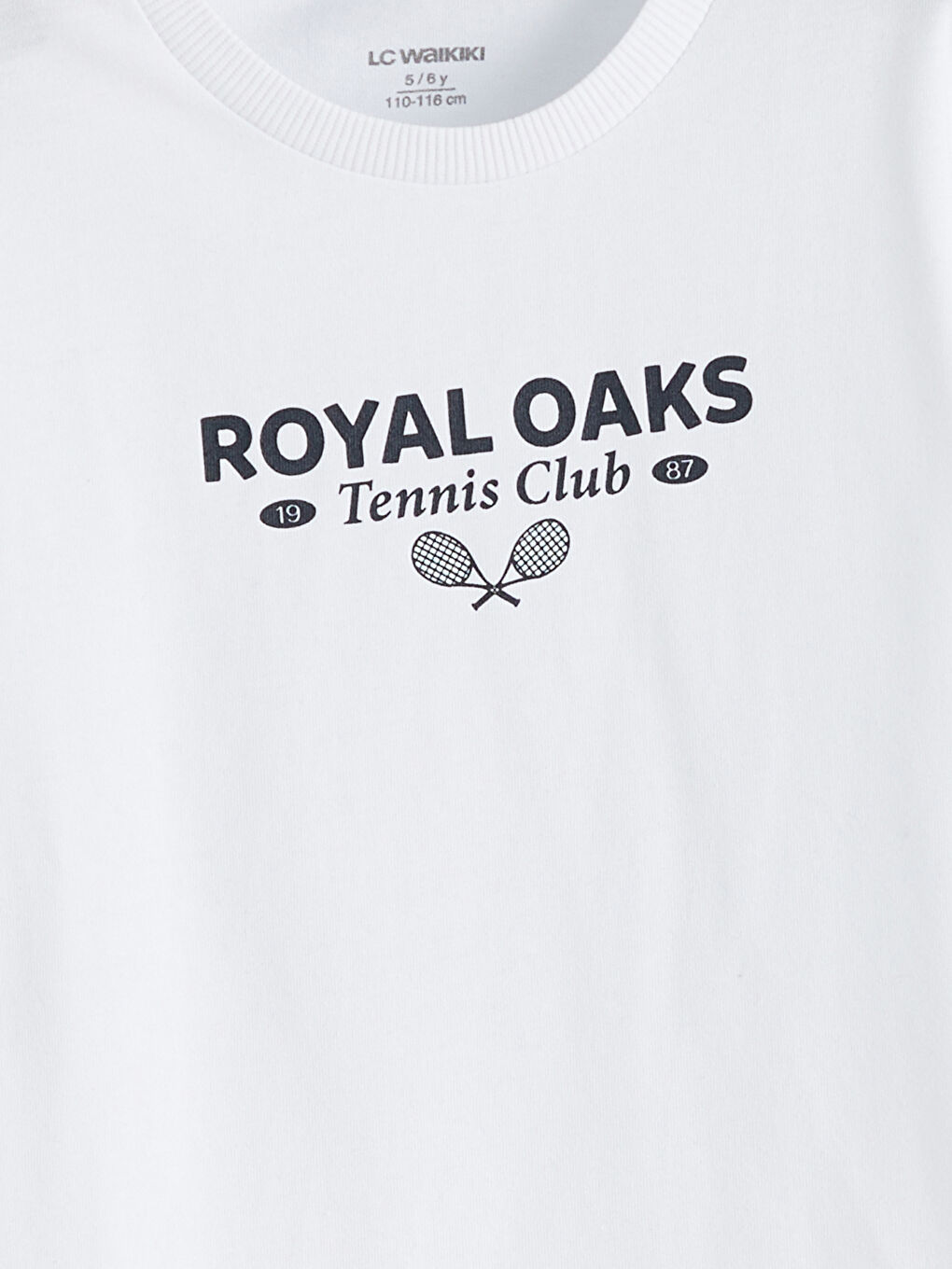 Crew Neck Printed Boys' T-Shirt-2