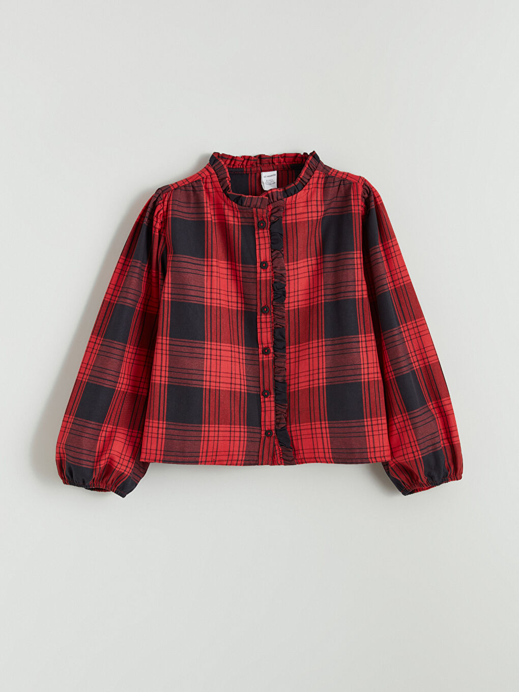 Plaid Girls' Shirt