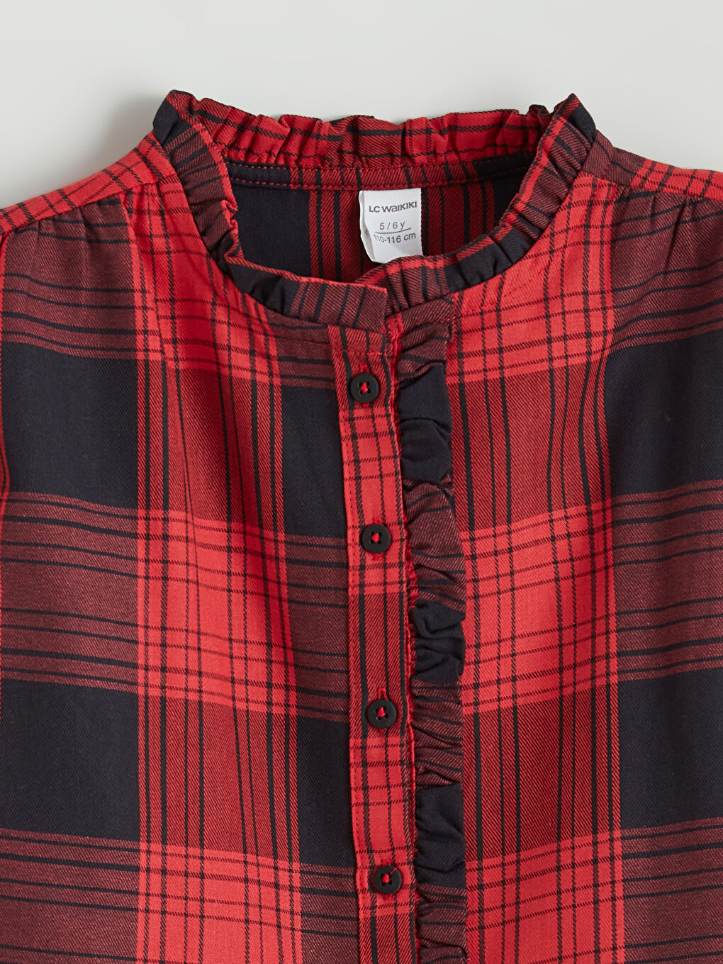 Plaid Girls' Shirt-1
