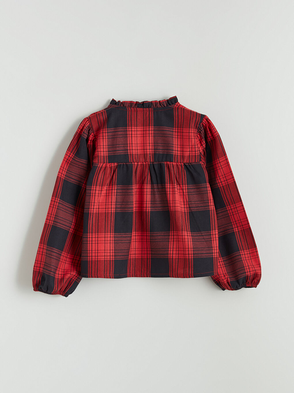 Plaid Girls' Shirt-2