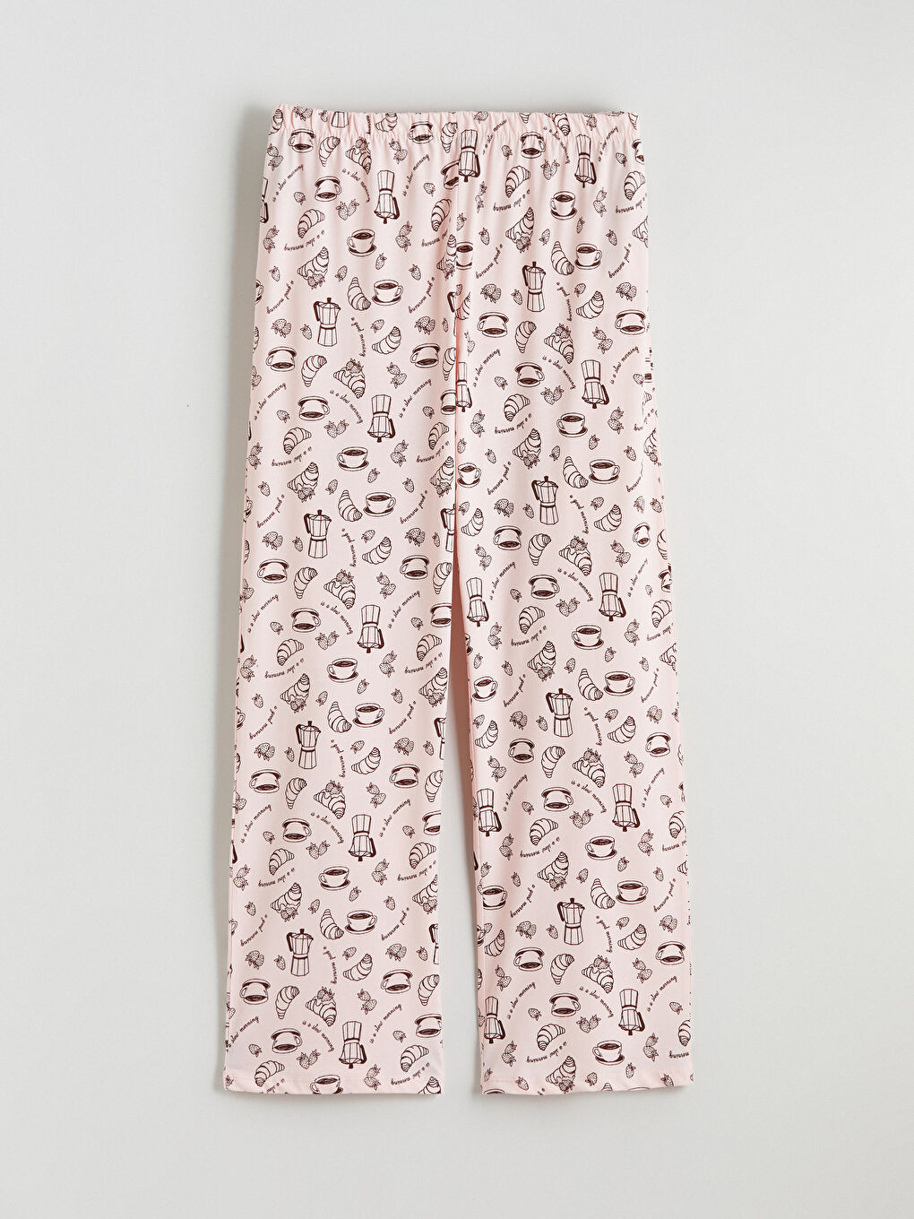 Комплект Дамска Пижама С Яка Тип Риза И Шарки-7