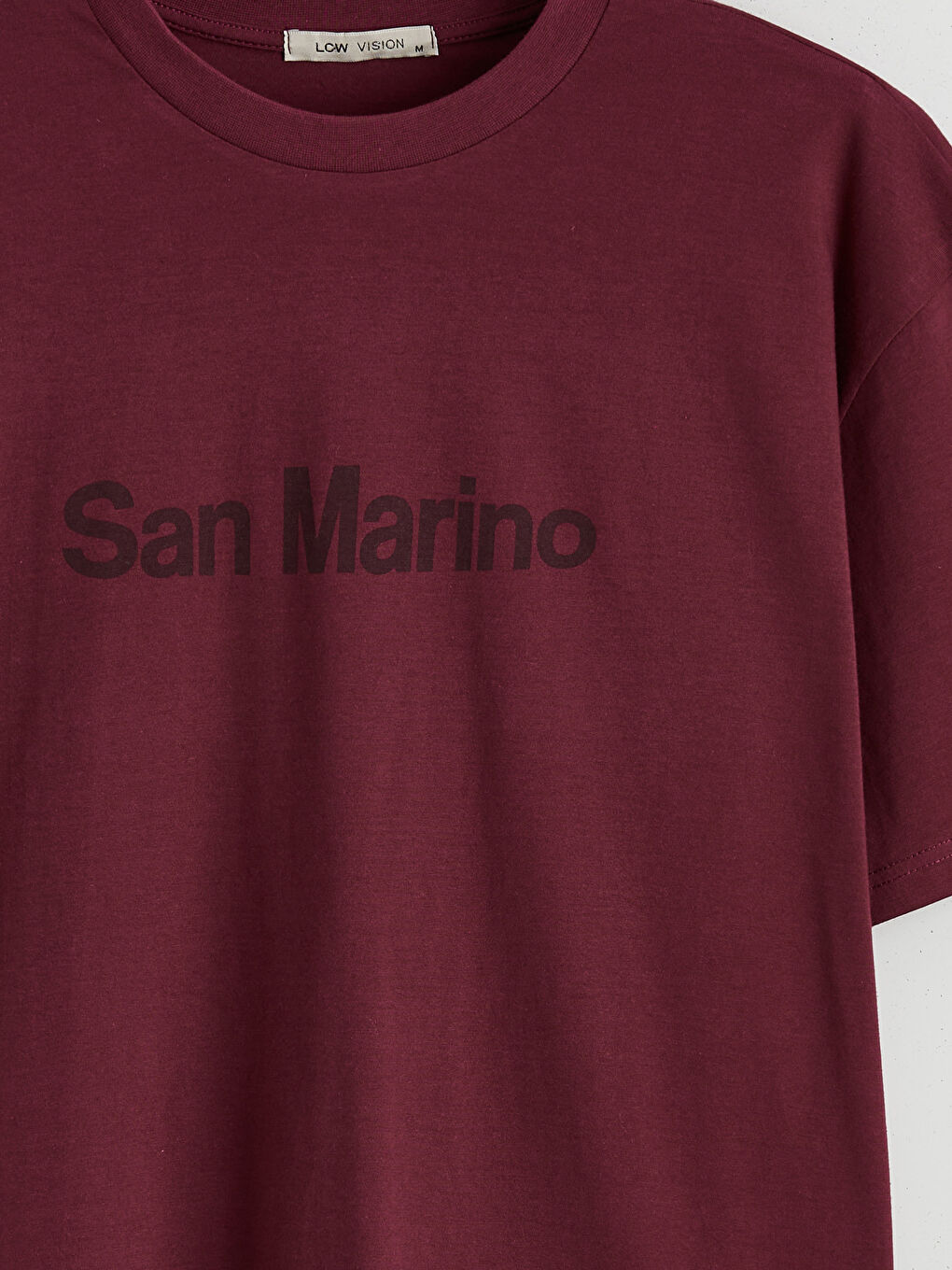 San Marino Printed Oversize Women's T-Shirt-5